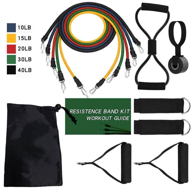 Full Body Workout Resistance Band Kit