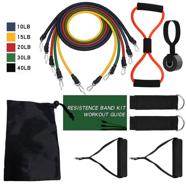 Full Body Workout Resistance Band Kit