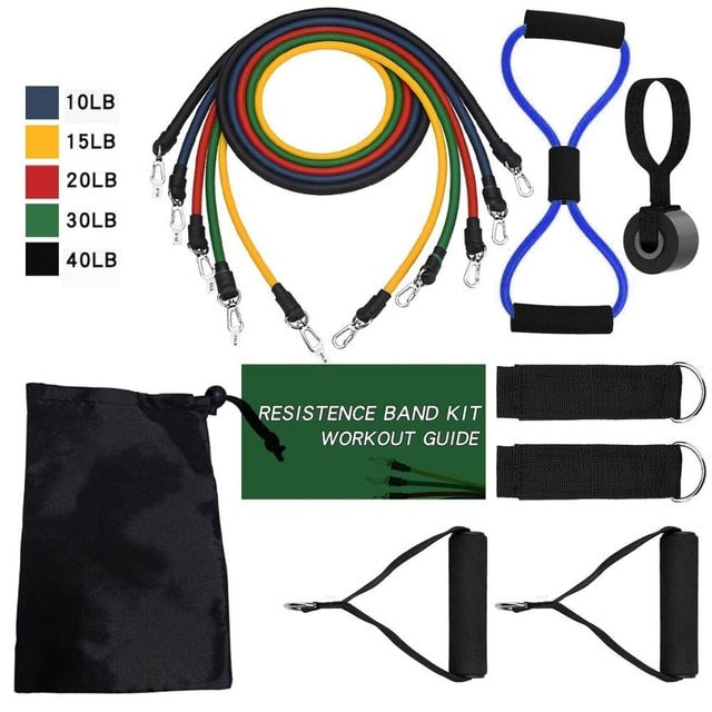 Full Body Workout Resistance Band Kit