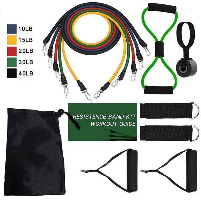 Full Body Workout Resistance Band Kit