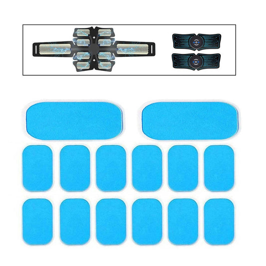 14Pcs Gel Pads for EMS Abdominal ABS Belt