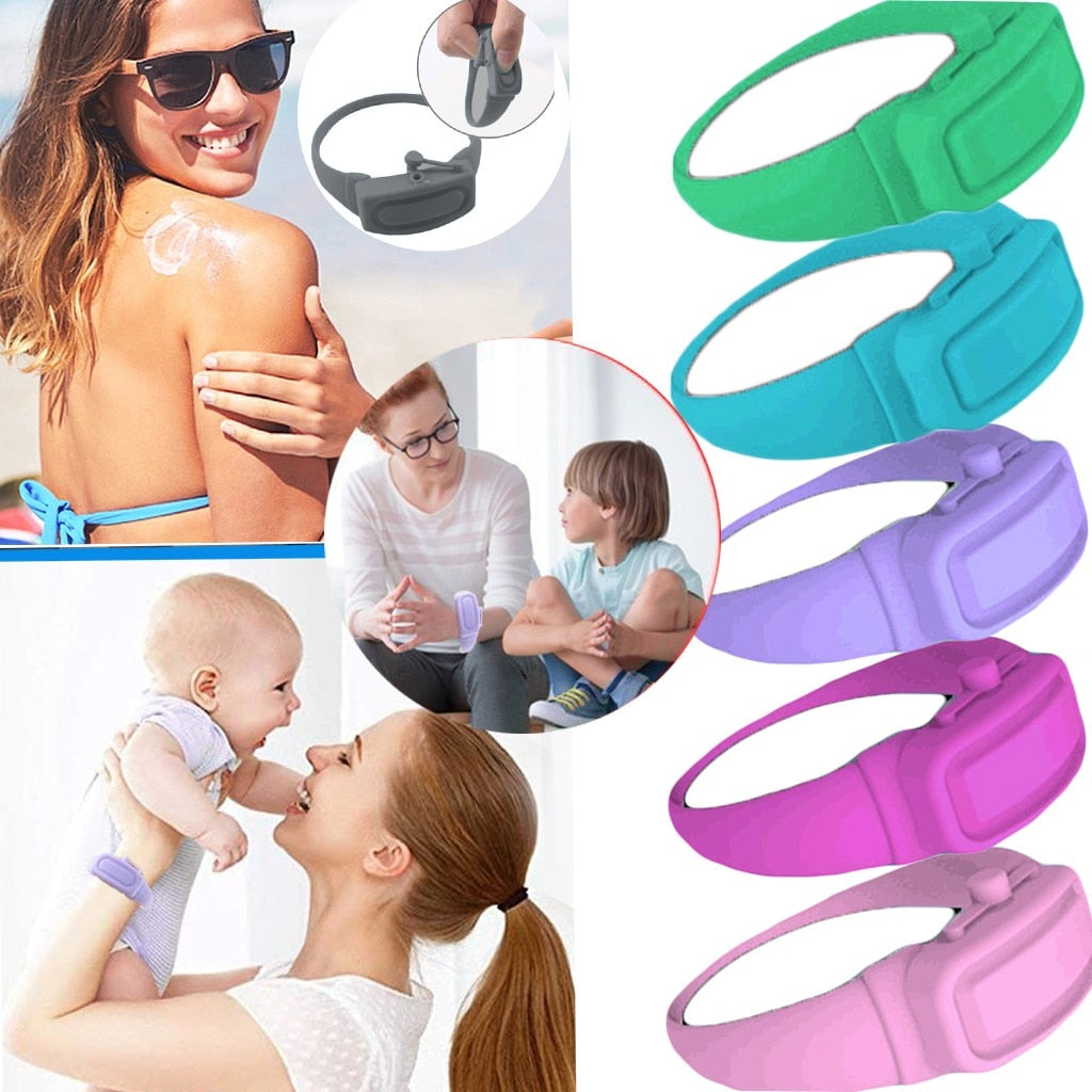 Squeezy Wristband Sanitizer Dispenser