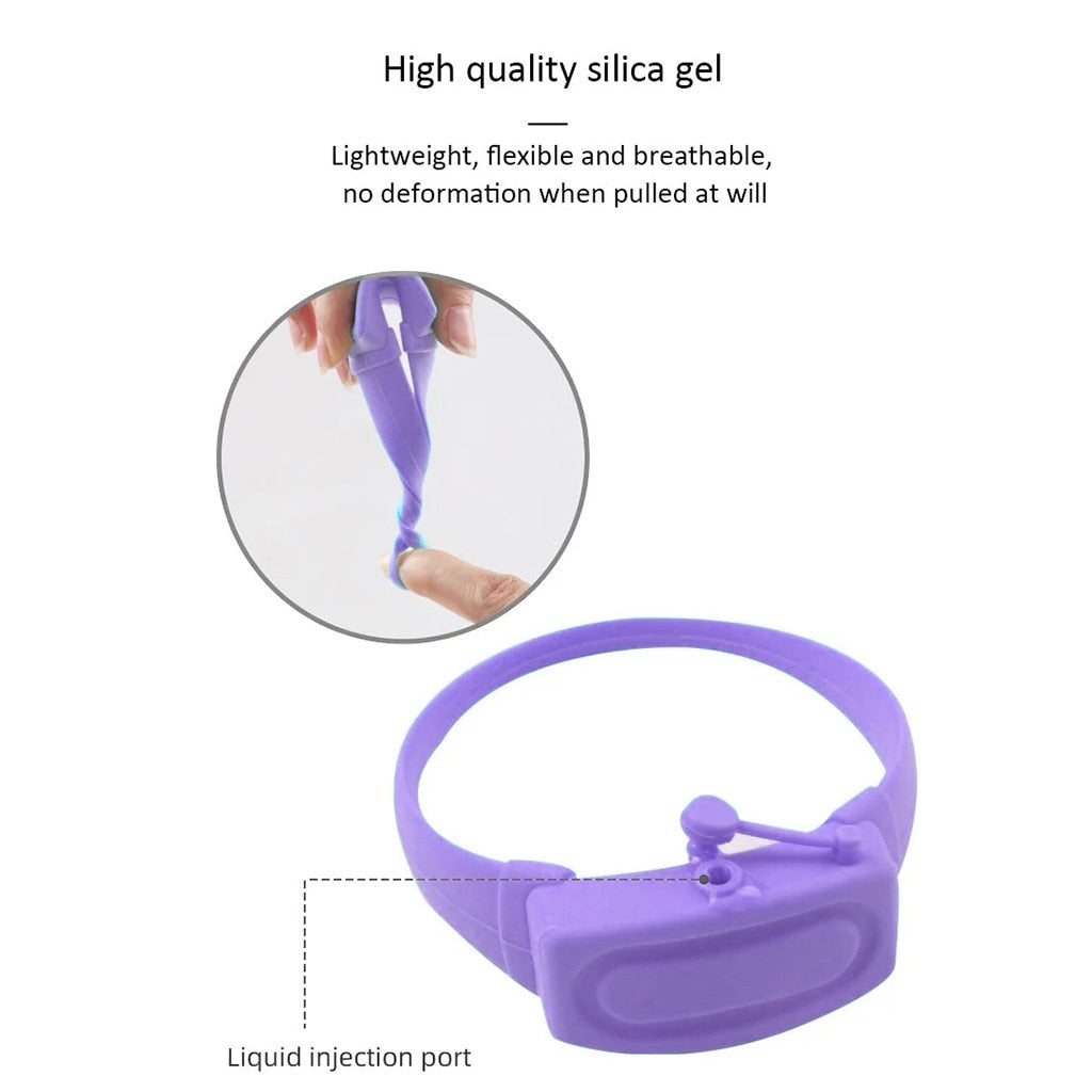 Squeezy Wristband Sanitizer Dispenser