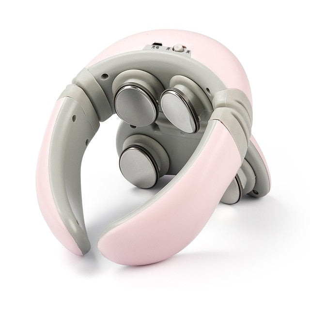 4D Magnetic  Neck Shoulder Massager with Remote Control