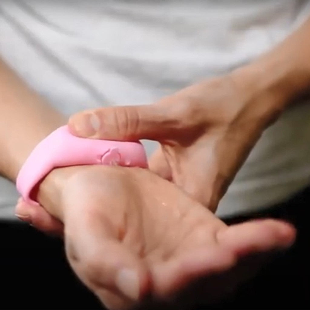 Squeezy Wristband Sanitizer Dispenser