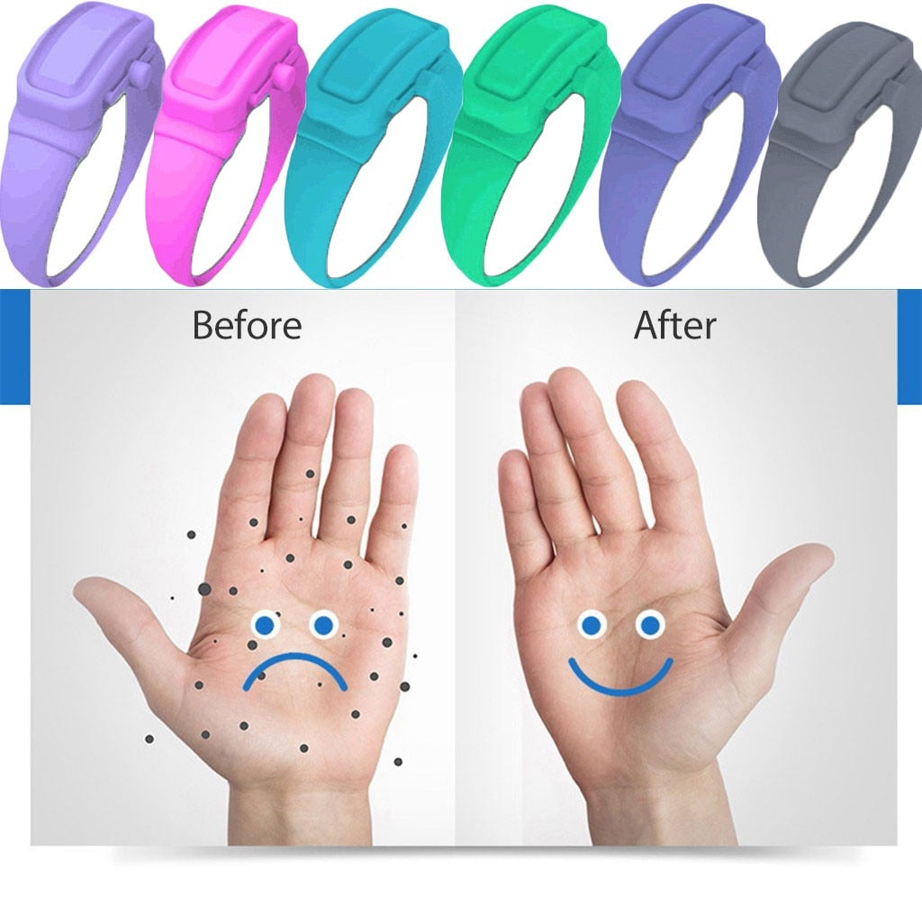 Squeezy Wristband Sanitizer Dispenser