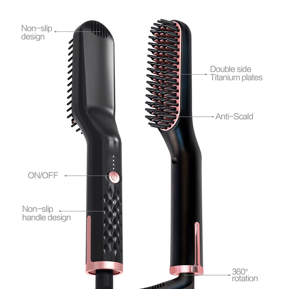 Best Hair & Beard Unisex Straightener
