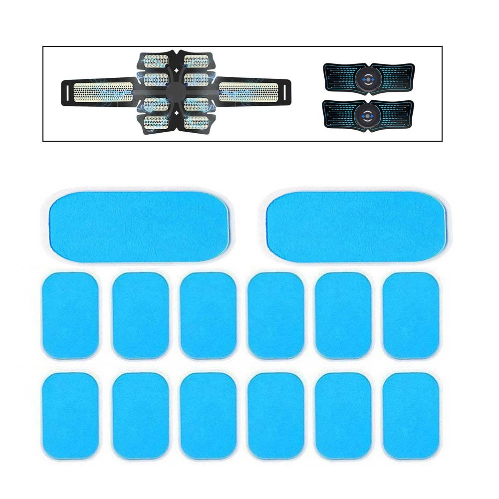 14Pcs Gel Pads for EMS Abdominal ABS Belt
