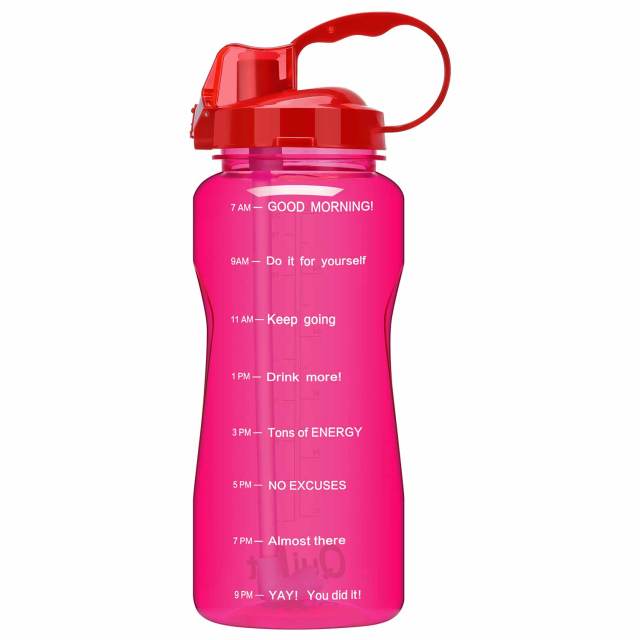 QuiFit Motivational Water Bottle