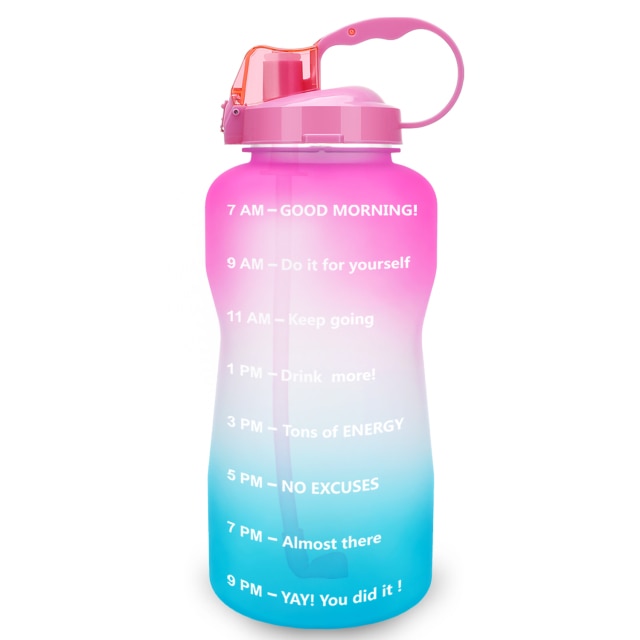 QuiFit Motivational Water Bottle