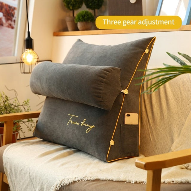 Triangle Reading Pillow