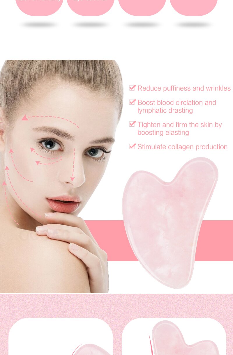 Natural Jade Face Massager Set