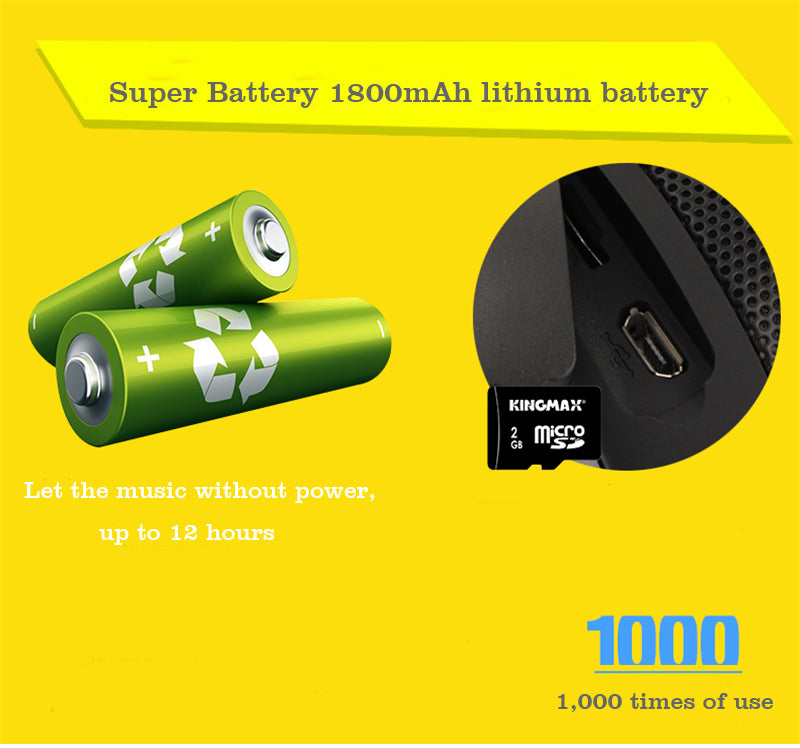 Portable Wireless Waterproof Bluetooth Speaker