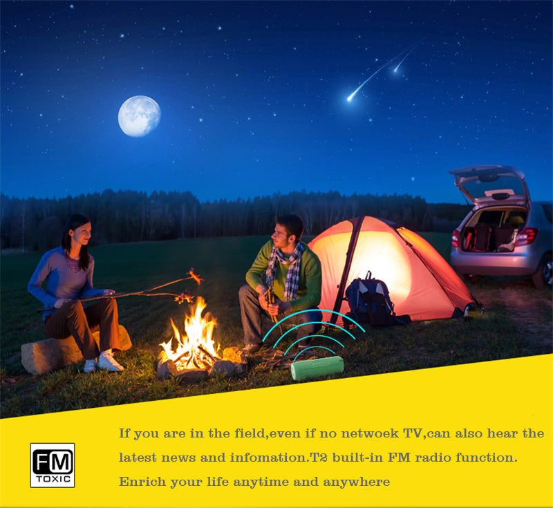 Portable Wireless Waterproof Bluetooth Speaker