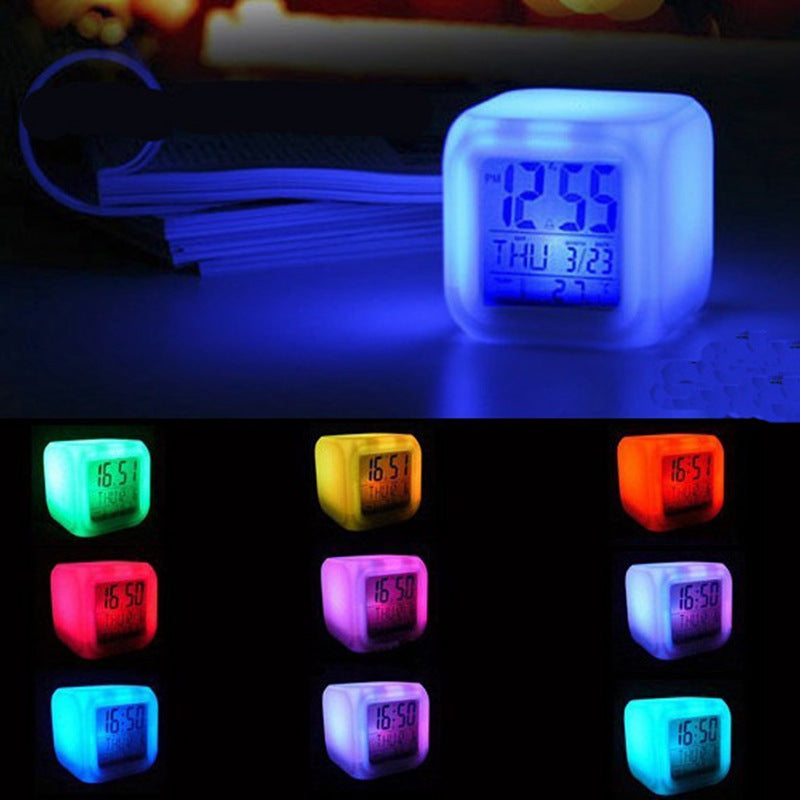 Multi-Function LED Colour Changing Digital Alarm Clock