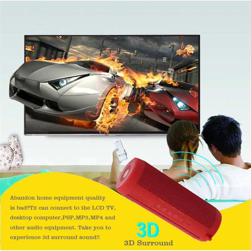 Portable Wireless Waterproof Bluetooth Speaker