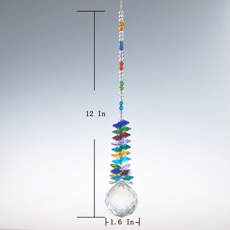 Chakra Crystal Sun Catcher