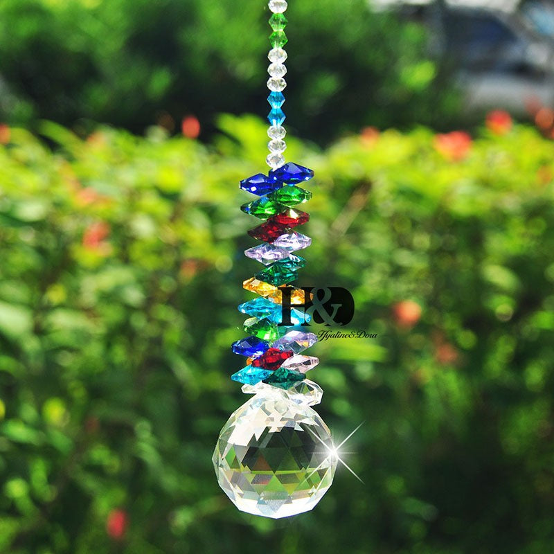 Chakra Crystal Sun Catcher