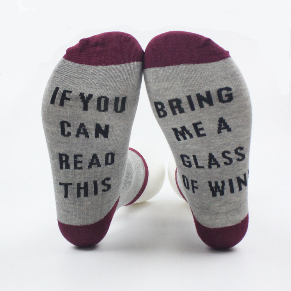 Unisex Novelty Printed Socks
