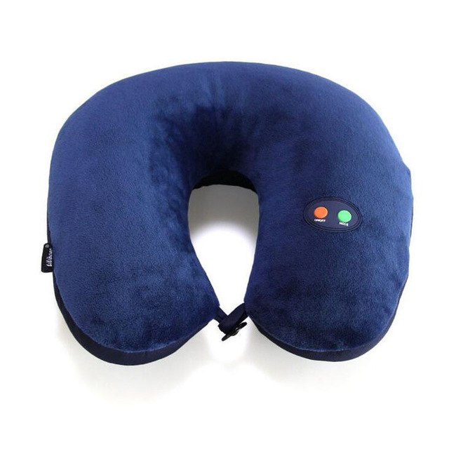 USB Power Massage Neck U Shape Travel Pillow