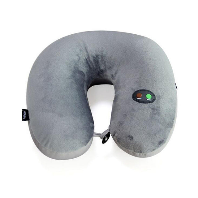 USB Power Massage Neck U Shape Travel Pillow