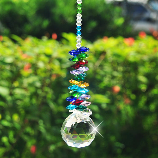 Chakra Crystal Sun Catcher