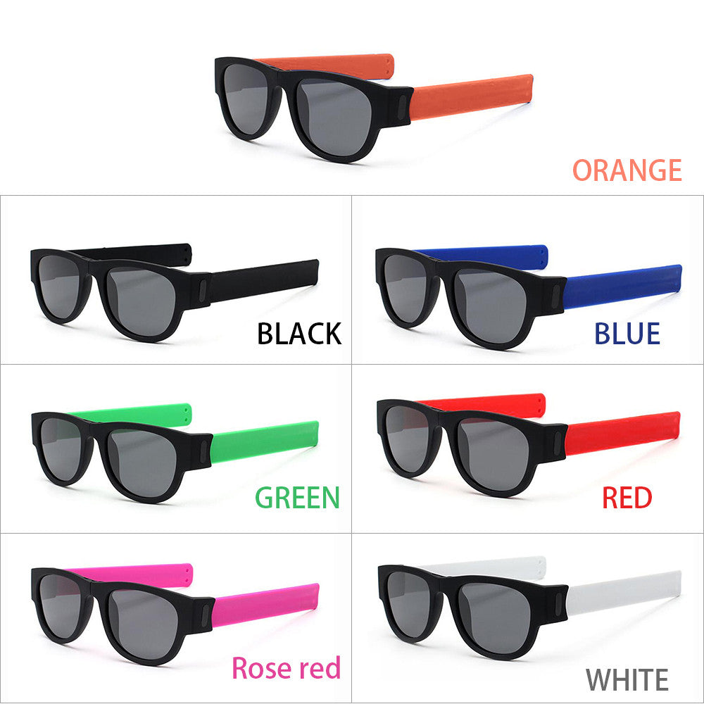 Unisex UV Folding Bracelet Sunglasses