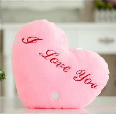 Led Luminous Soft Plush Star Shape Pillows
