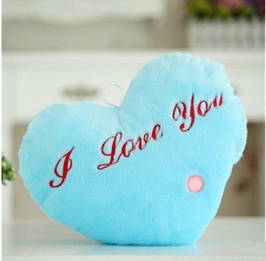 Led Luminous Soft Plush Star Shape Pillows