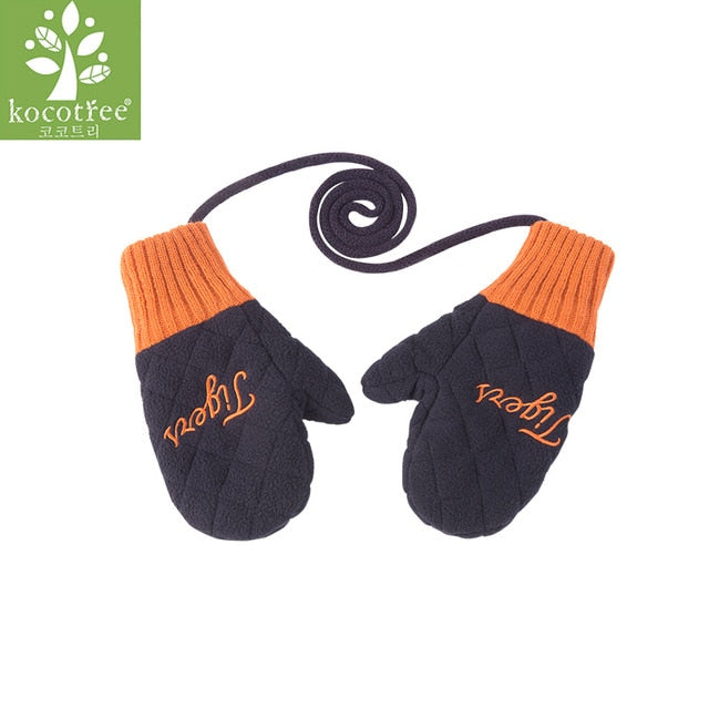 Kids Character Beanie With Mouth Cover
