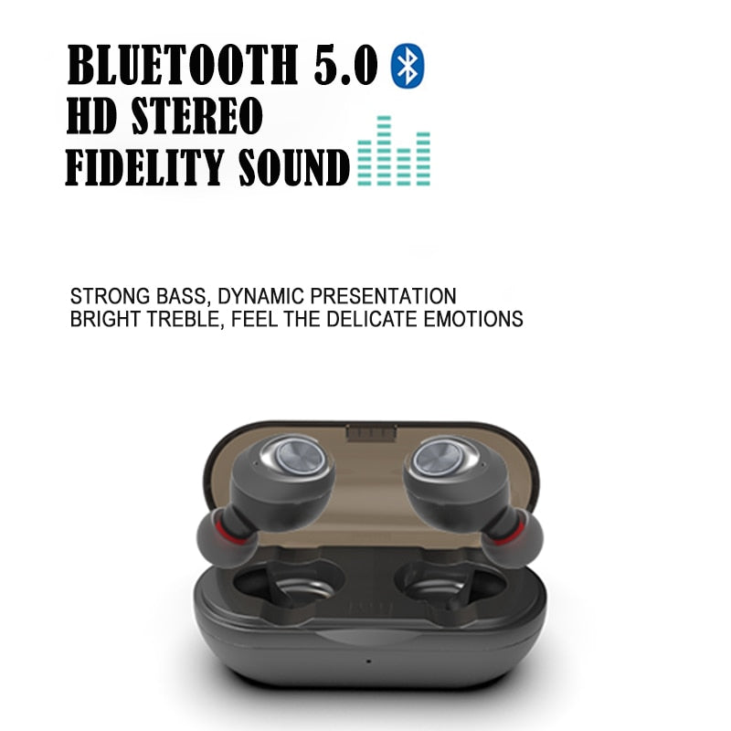 Wireless V5.0 Bluetooth Headphone with Microphone