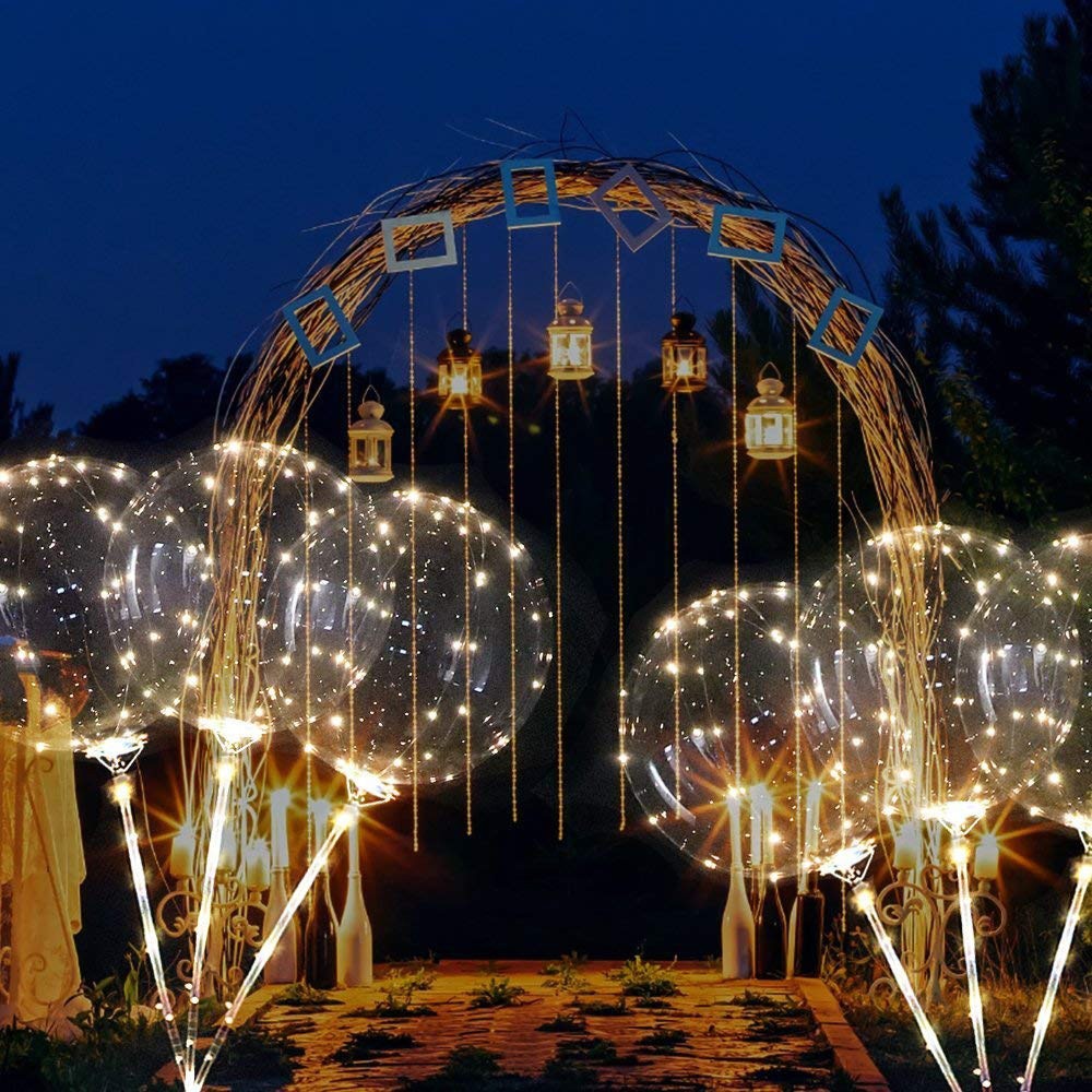 Reusable Luminous Transparent LED Balloons