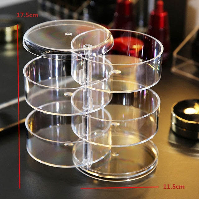360 Degree Rotation Makeup Organiser