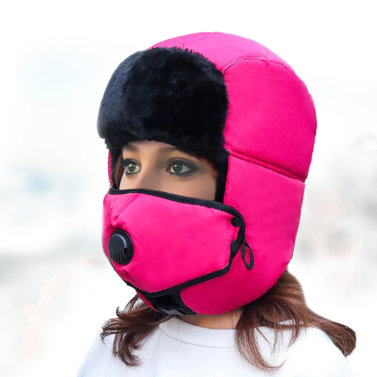 Winter Arctic 3 in 1 Unisex Hat with Breathable and Detachable Mouth Covering