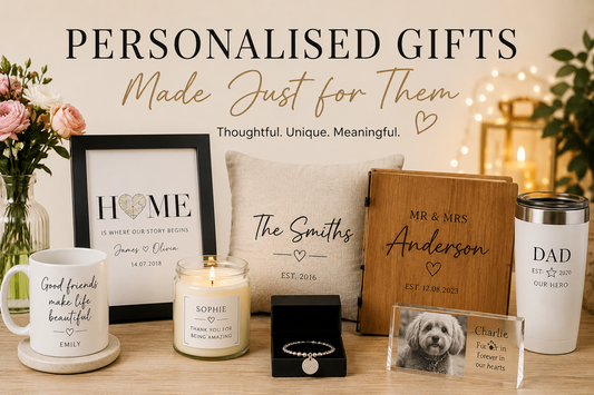 Personalised Gifts UK: Unique Gifts Made Just for Them