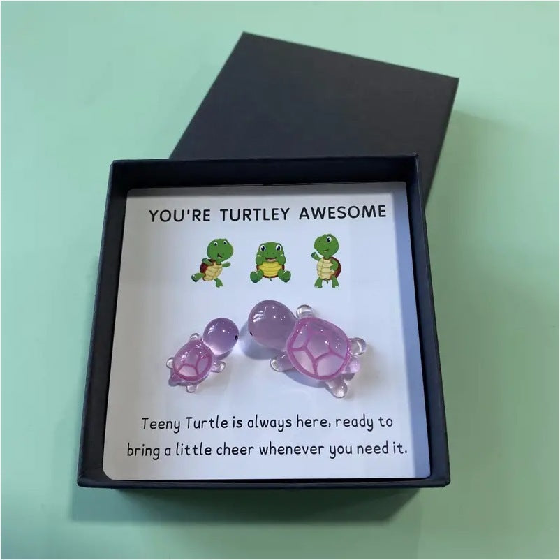 Handcrafted Paper Turtle Gift Set