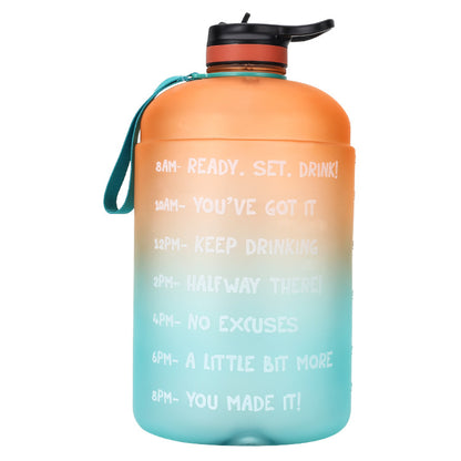 QuiFit Gallon Water Bottle with Straw and BPA Free
