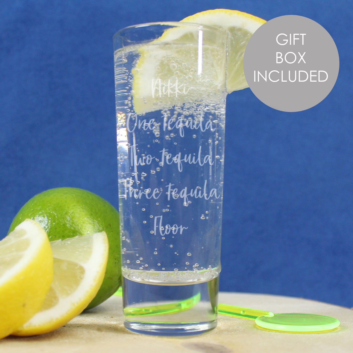 Personalised Free Text Shot Glass