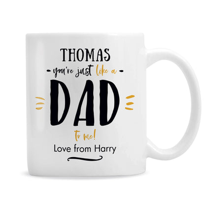 Personalised Just Like A Dad Mug