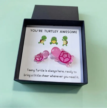 Handcrafted Paper Turtle Gift Set