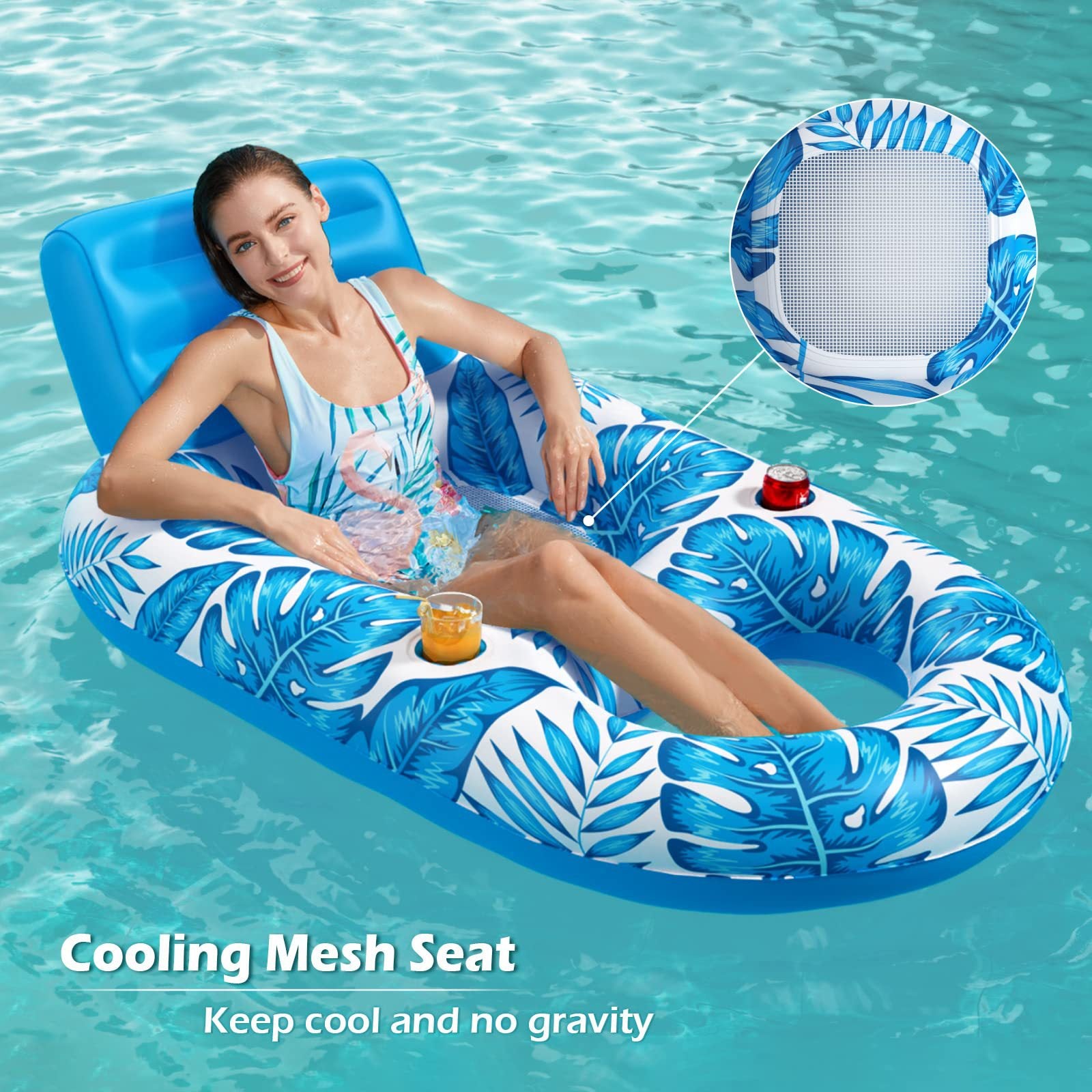 Inflatable Pool Multifunctional  Recliner