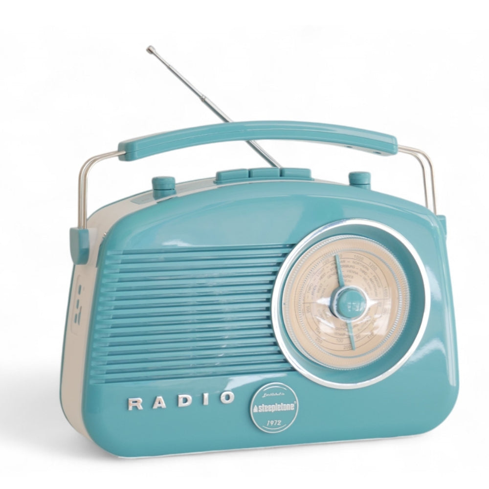 Classic Retro Radio BRIGHTON BT With Bluetooth Built-In Speaker