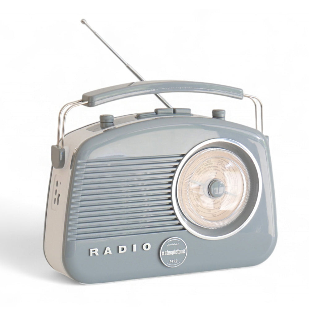 Classic Retro Radio BRIGHTON BT With Bluetooth Built-In Speaker