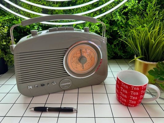 Classic Retro Radio BRIGHTON BT With Bluetooth Built-In Speaker