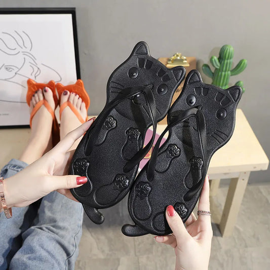Cat Chic Flip Flops