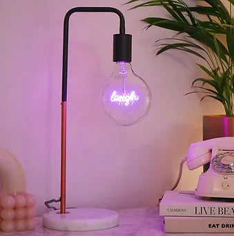 LED Text Light Bulbs Lamps