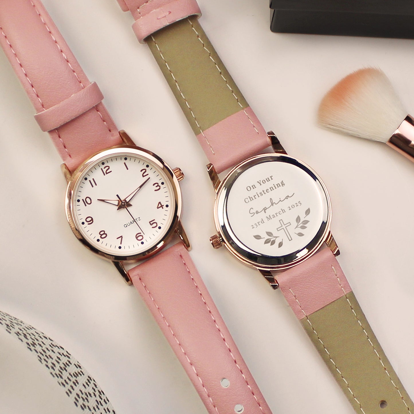 Personalised Holy Communion / Christening Pink Watch