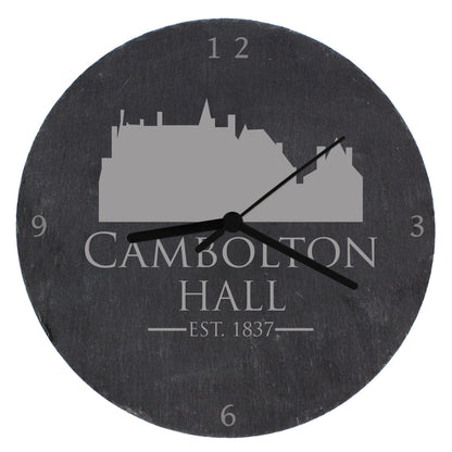 Bespoke Design Slate Clock