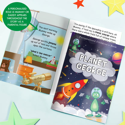 Personalised Space Story Book