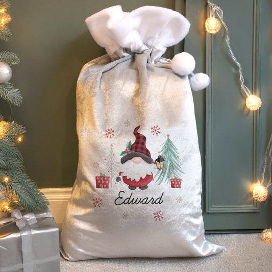 Personalised Gonk Christmas Sack